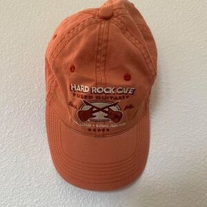 Hard Rock Cafe Burnt Orange Hat